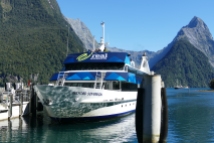 Our cruise boat-Milford Sound